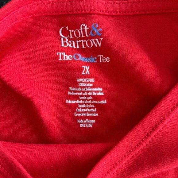 NWT Croft & Barrow Women’s Christmas Too - Picture 6 of 6